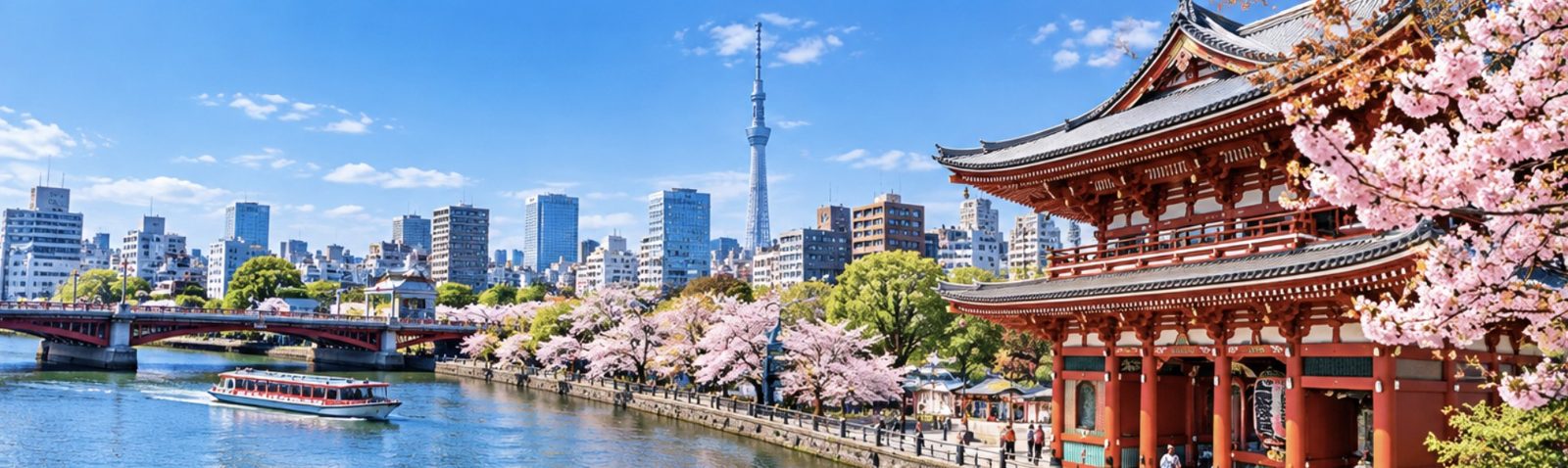 Asakusa dan Tokyo Skytree