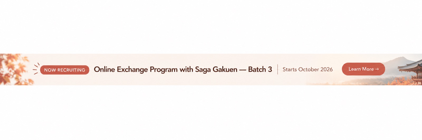 Virtual Exchange Program — Batch 3 now open